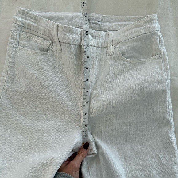 Good American White Denim Flares - Picture 8 of 11